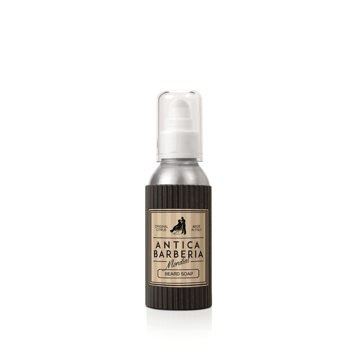Мыло для бороды Antica Barberia Mondial "ORIGINAL CITRUS", цитрусовый аромат, 100 мл для нанесения логотипа