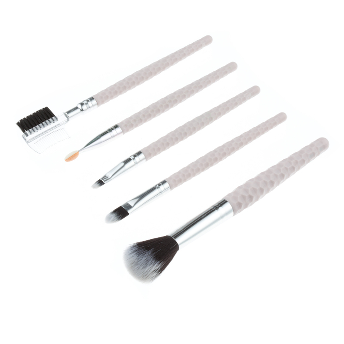Набор Dewal Beauty косметических кистей /соты / (5шт/уп), 98мм х 175мм для нанесения логотипа