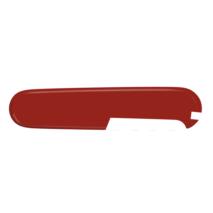 Задняя накладка для ножей VICTORINOX 84 мм, пластиковая, красная для нанесения логотипа