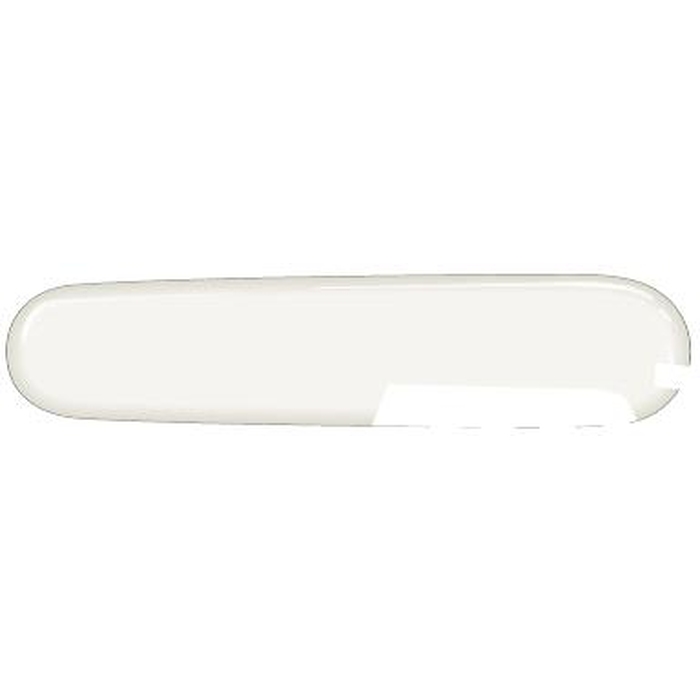 Задняя накладка для ножей VICTORINOX 91 мм, пластиковая, белая для нанесения логотипа