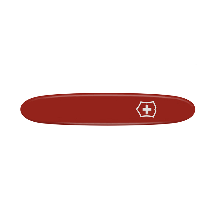 Задняя накладка для ножей VICTORINOX 84 мм, пластиковая, красная для нанесения логотипа