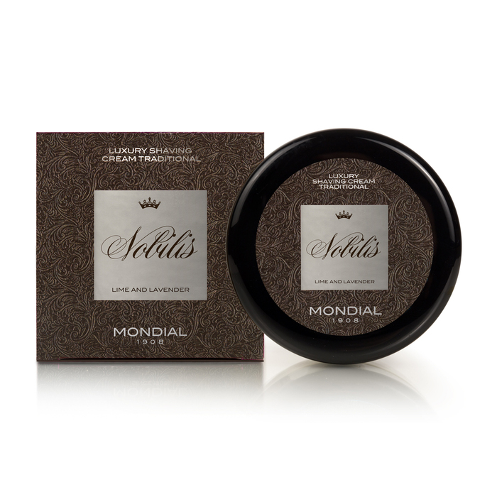Крем для бритья в пластиковой чаше MONDIAL NOBILIS LUXURY SHAVING CREAM TRADITIONAL, 150 мл для нанесения логотипа