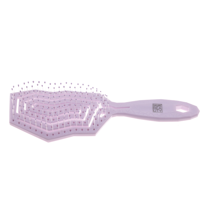 Щетка Dewal Beauty серия "Friendly", продувная, с нейлоновым штифтом, форма айсберг. для нанесения логотипа