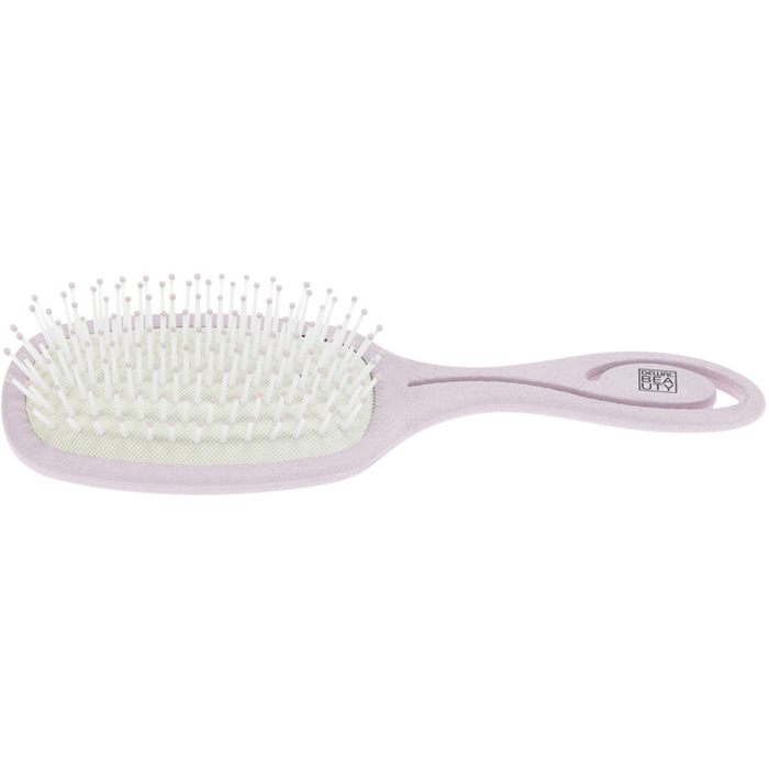 Щетка Dewal Beauty серия "Friendly", массажная, с нейлоновым штифтом, форма прямоугольная. для нанесения логотипа