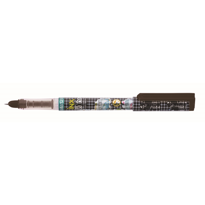 Перьевая ручка Hauser INX Retro, пластик, черная для нанесения логотипа