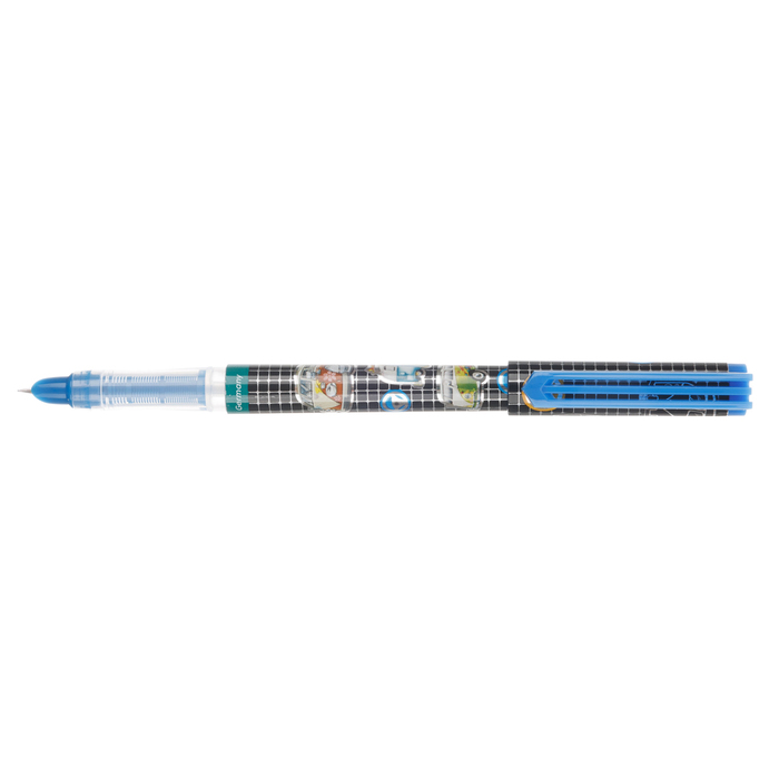 Перьевая ручка Hauser INX Retro, пластик, синяя для нанесения логотипа