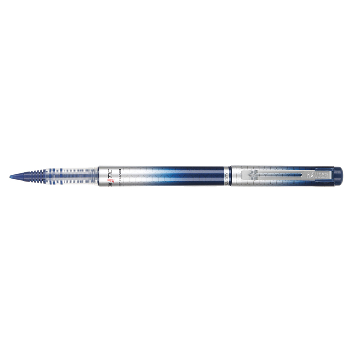 Ручка-роллер Hauser Aeromatic Rocket Tip 0,7 мм, пластик, корпус синий, чернила синие для нанесения логотипа