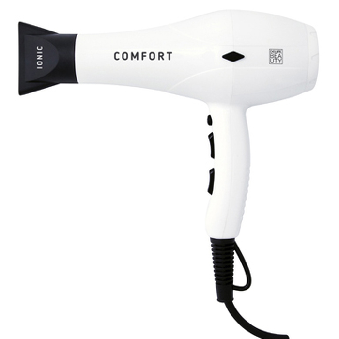 Фен DEWAL BEAUTY Comfort White, белый, 2200 Вт, 1 насадка для нанесения логотипа