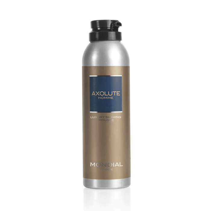 Пена для бритья MONDIAL AXOLUTE HOMME LUXURY SHAVING MOUSSE, 200 мл для нанесения логотипа
