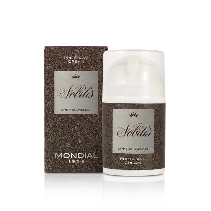 Крем до бритья MONDIAL NOBILIS PRESHAVE CREAM, 50 мл для нанесения логотипа