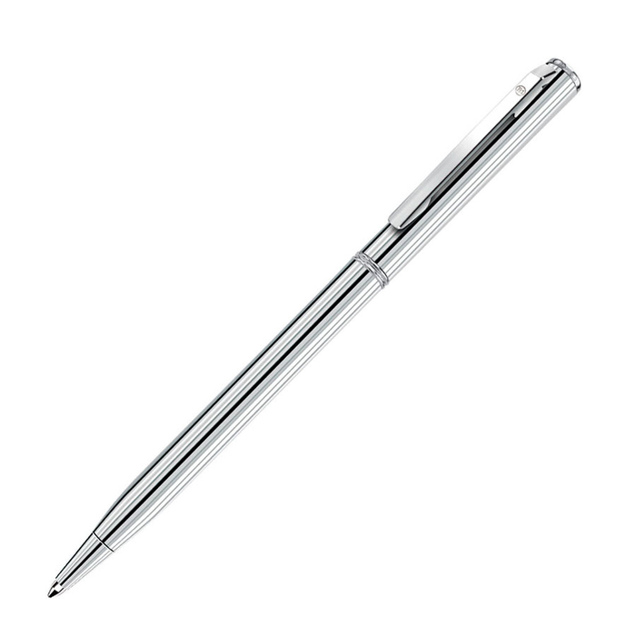 Ручка шариковая SLIM SILVER для нанесения логотипа