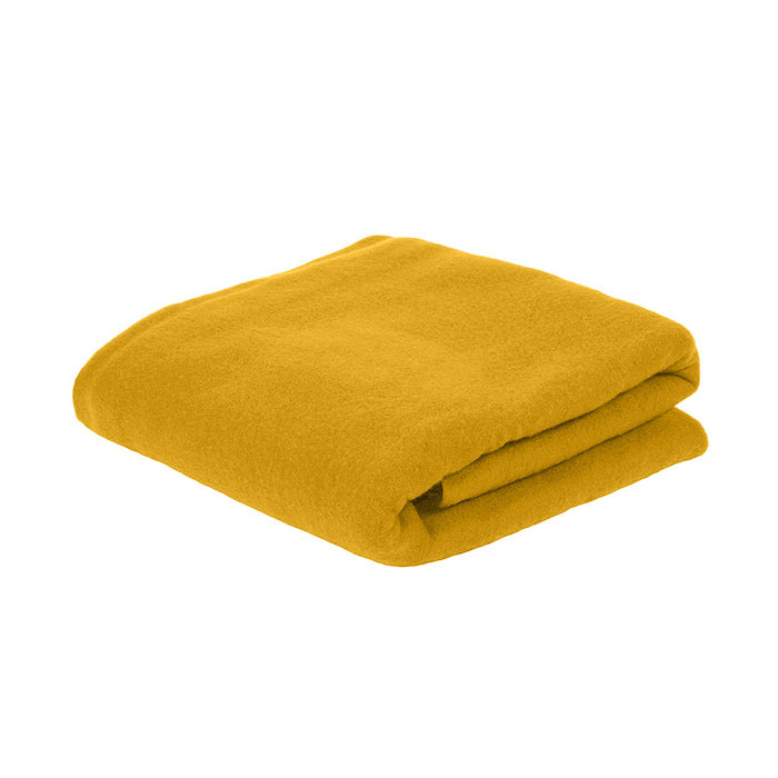 Плед PLAIN, 100х140 см, флис 150 гр/м2; 100% полиэстер для нанесения логотипа