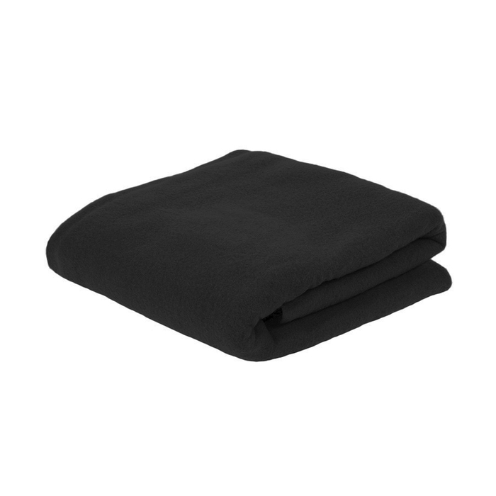 Плед PLAIN, 100х140 см, флис 150 гр/м2; 100% полиэстер для нанесения логотипа