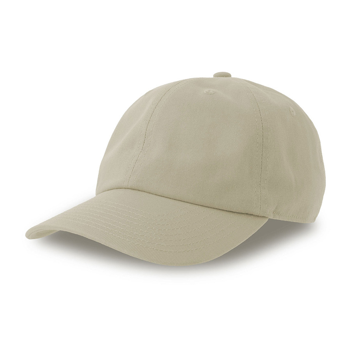 Бейсболка DAD HAT-S, 6 клиньев, металлическая застежка для нанесения логотипа