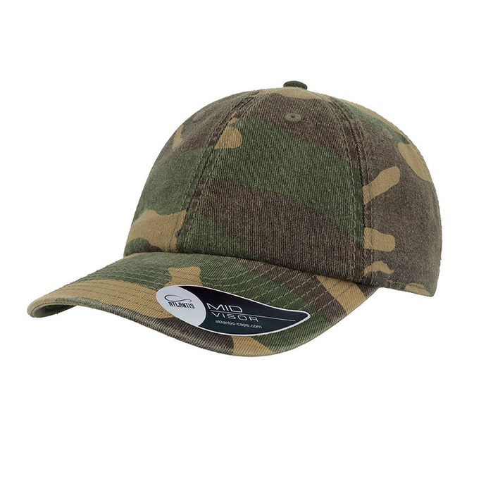 Бейсболка DAD HAT, 6 клиньев, металлическая застежка для нанесения логотипа