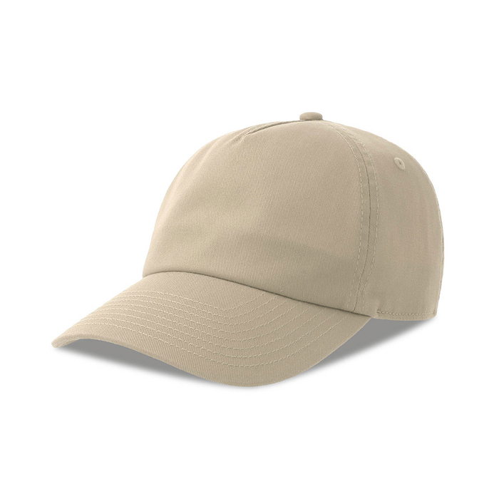 Бейсболка DAD HAT-S, 5 клиньев, металлическая застежка для нанесения логотипа