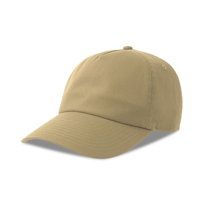 Бейсболка DAD HAT-S, 5 клиньев, металлическая застежка для нанесения логотипа