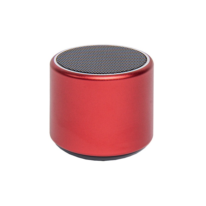 Портативная mini Bluetooth-колонка Sound Burger "Roll" красный для нанесения логотипа