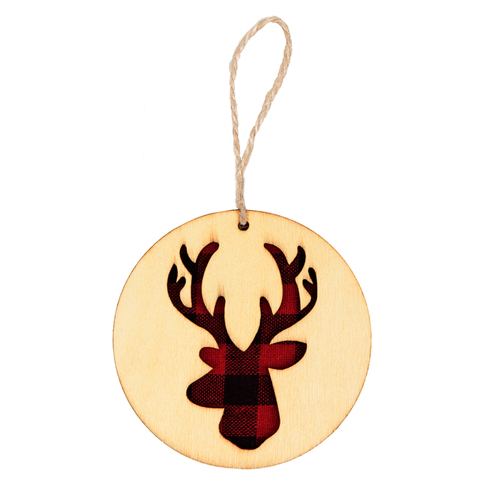 Украшение новогоднее RED DEER для нанесения логотипа