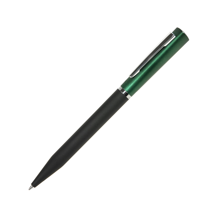 Ручка шариковая M1, пластик, металл, покрытие soft touch для нанесения логотипа