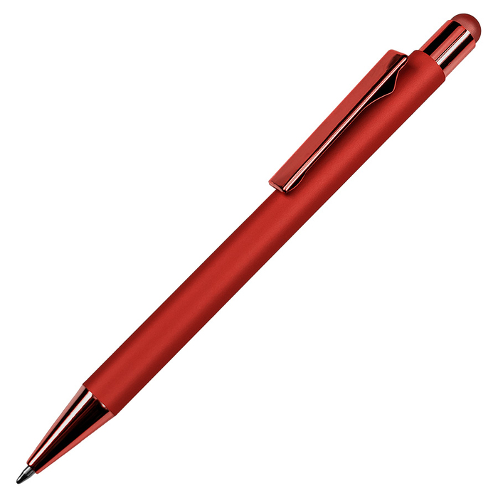 Ручка шариковая FACTOR COLOR со стилусом для нанесения логотипа
