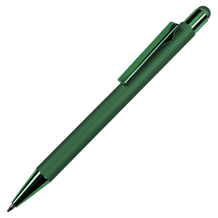 Ручка шариковая FACTOR COLOR со стилусом для нанесения логотипа