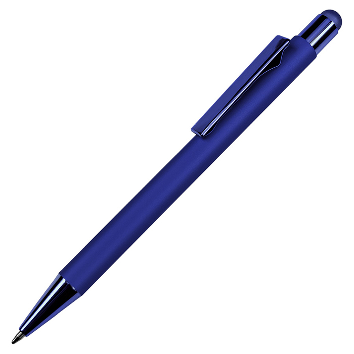 Ручка шариковая FACTOR COLOR со стилусом для нанесения логотипа