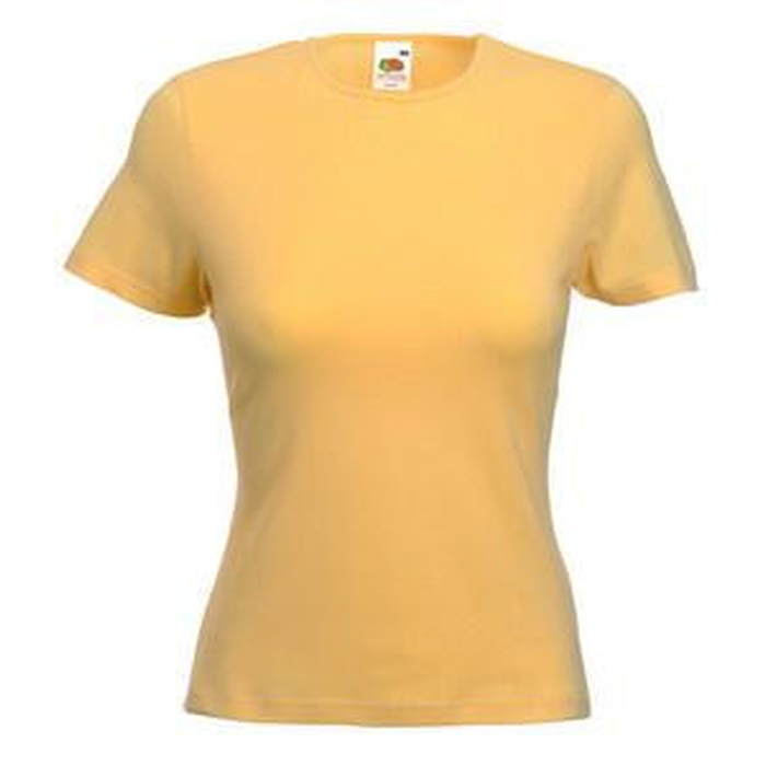 Футболка женская LADY FIT CREW NECK T 210 для нанесения логотипа