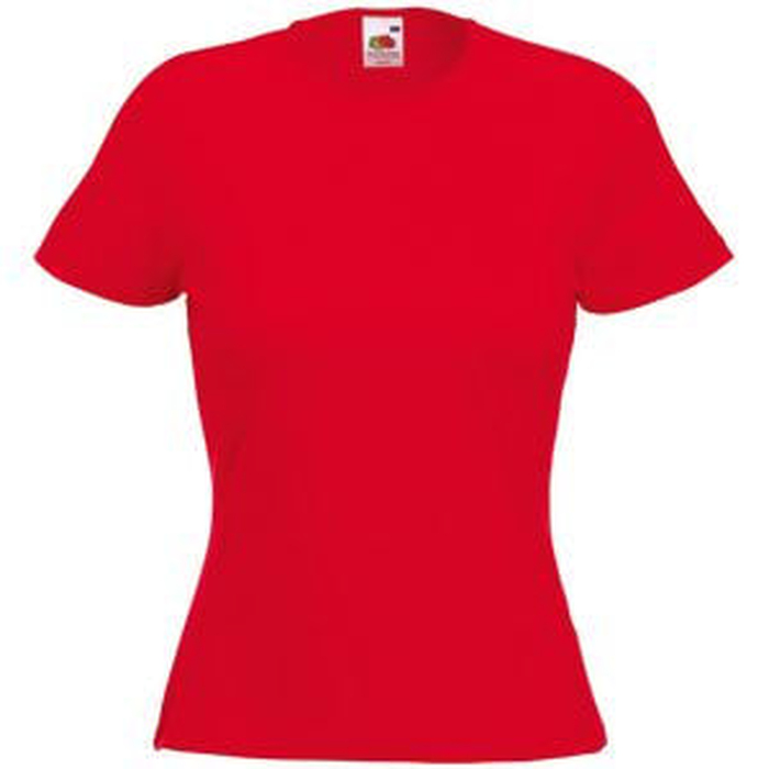 Футболка женская LADY FIT CREW NECK T 210 для нанесения логотипа