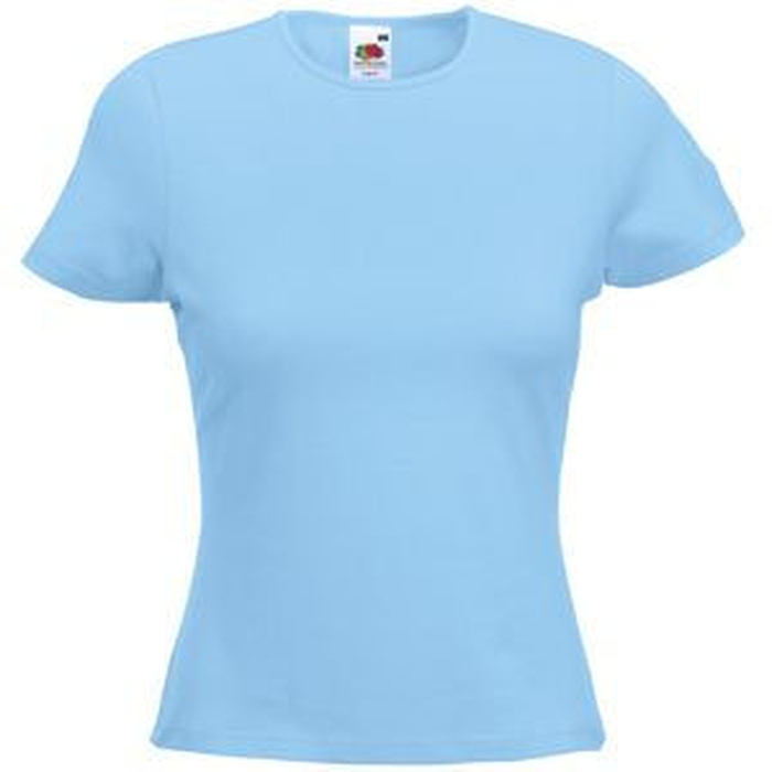 Футболка женская LADY FIT CREW NECK T 210 для нанесения логотипа