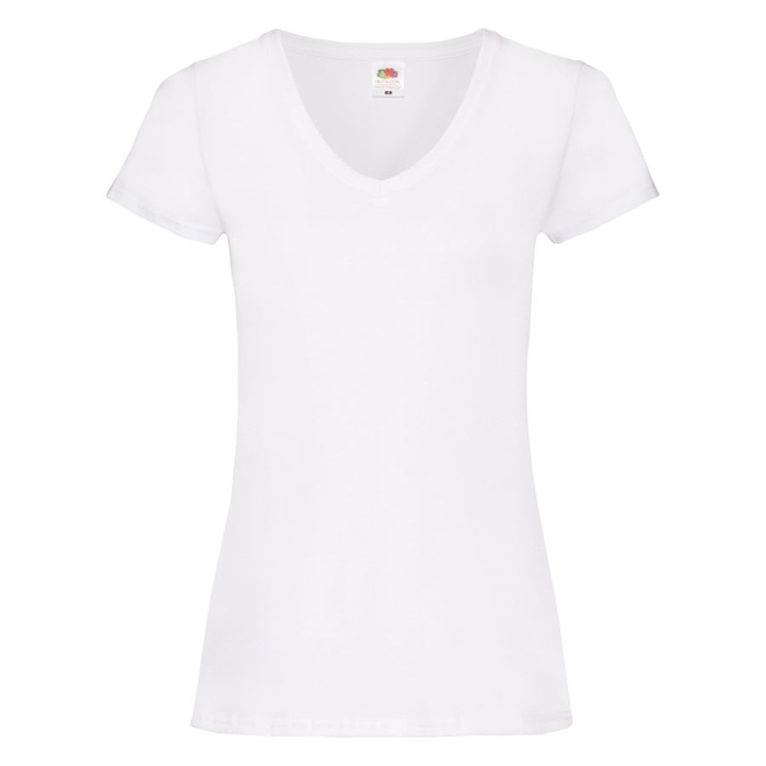 Футболка женская "Lady-Fit V-Neck T" для нанесения логотипа
