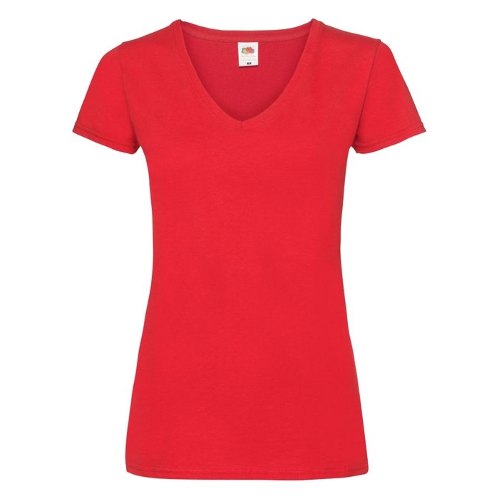 Футболка женская LADY FIT V-NECK T 210 для нанесения логотипа