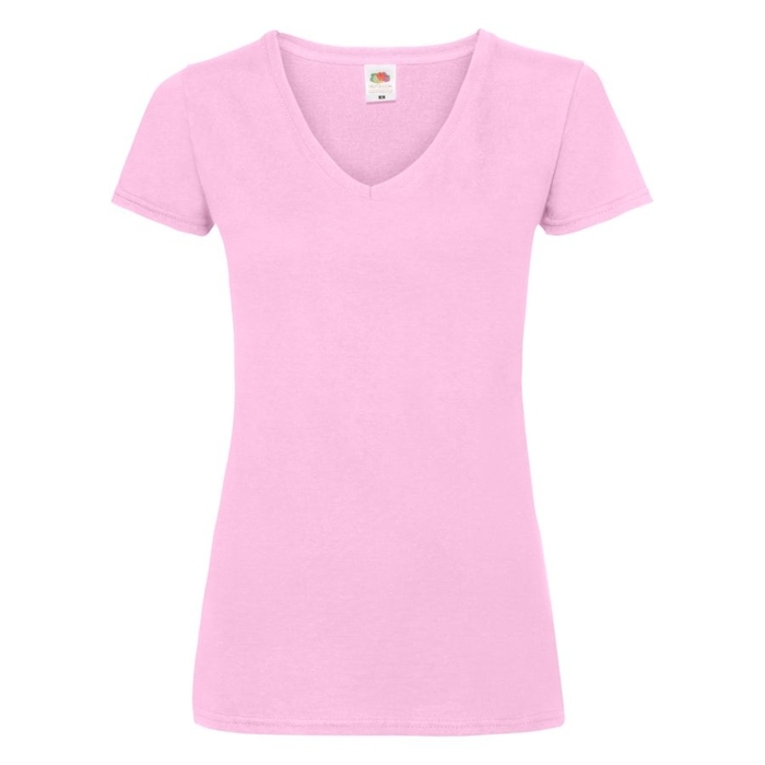 Футболка женская LADY FIT V-NECK T 210 для нанесения логотипа