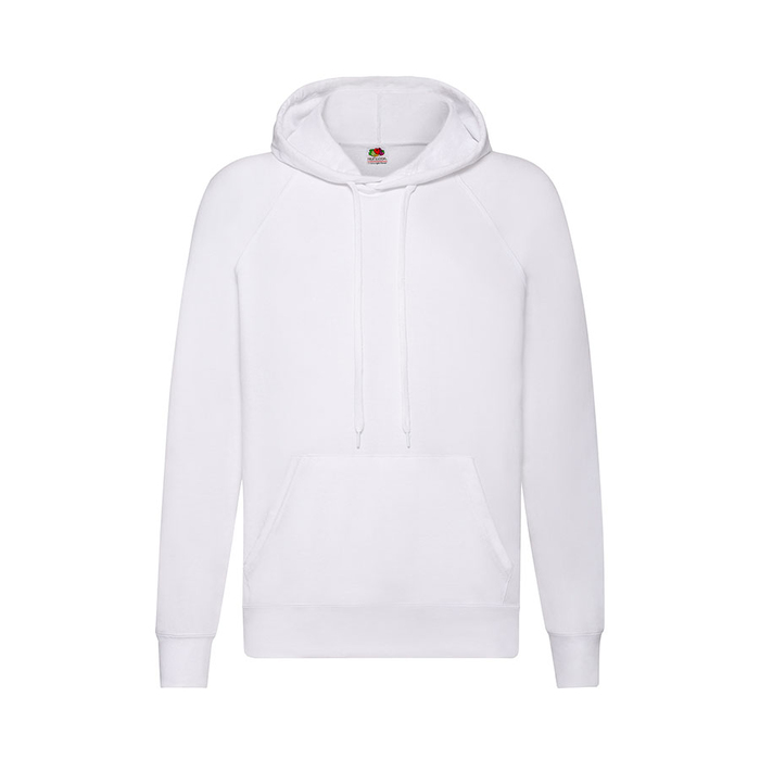 Толстовка без начеса LIGHTWEIGHT HOODED SWEAT 240 для нанесения логотипа