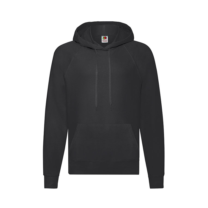 Толстовка без начеса LIGHTWEIGHT HOODED SWEAT 240 для нанесения логотипа