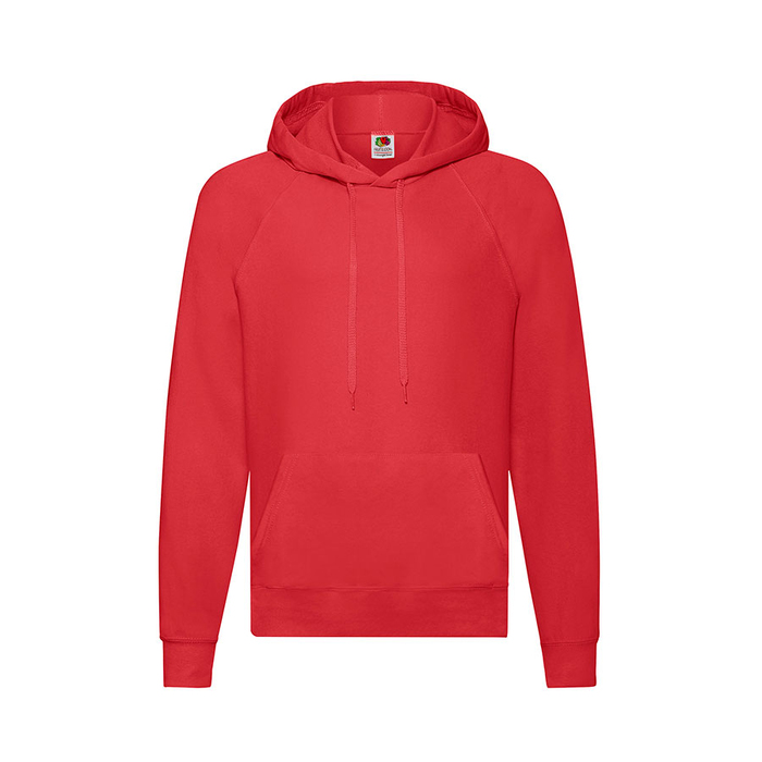 Толстовка без начеса LIGHTWEIGHT HOODED SWEAT 240 для нанесения логотипа