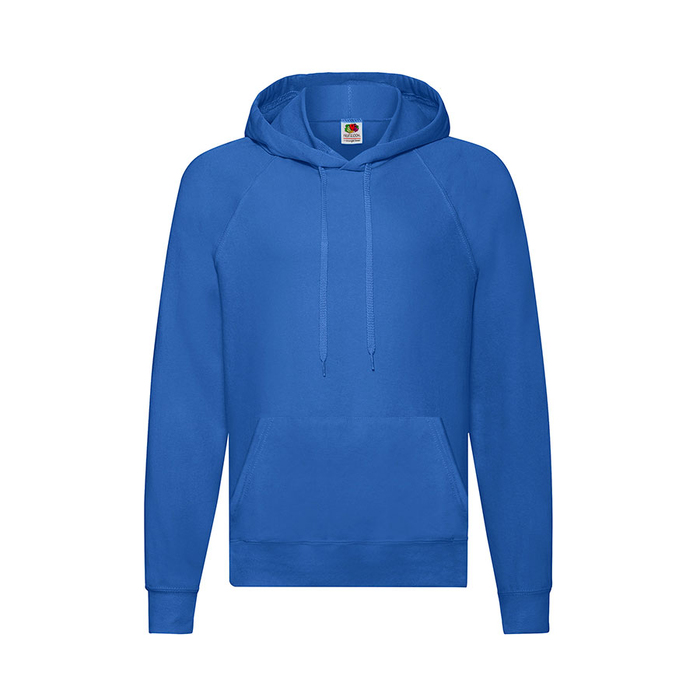 Толстовка без начеса LIGHTWEIGHT HOODED SWEAT 240 для нанесения логотипа