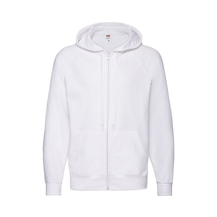 Толстовка без начеса LIGHTWEIGHT HOODED SWEAT JACKET 240 для нанесения логотипа