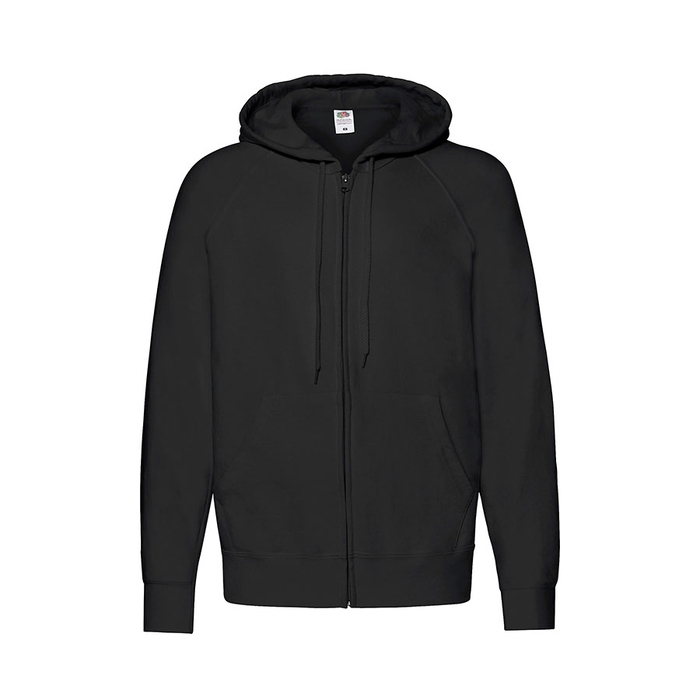 Толстовка без начеса LIGHTWEIGHT HOODED SWEAT JACKET 240 для нанесения логотипа