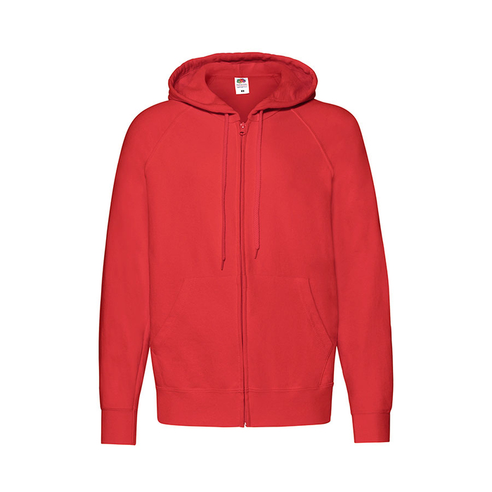 Толстовка без начеса LIGHTWEIGHT HOODED SWEAT JACKET 240 для нанесения логотипа