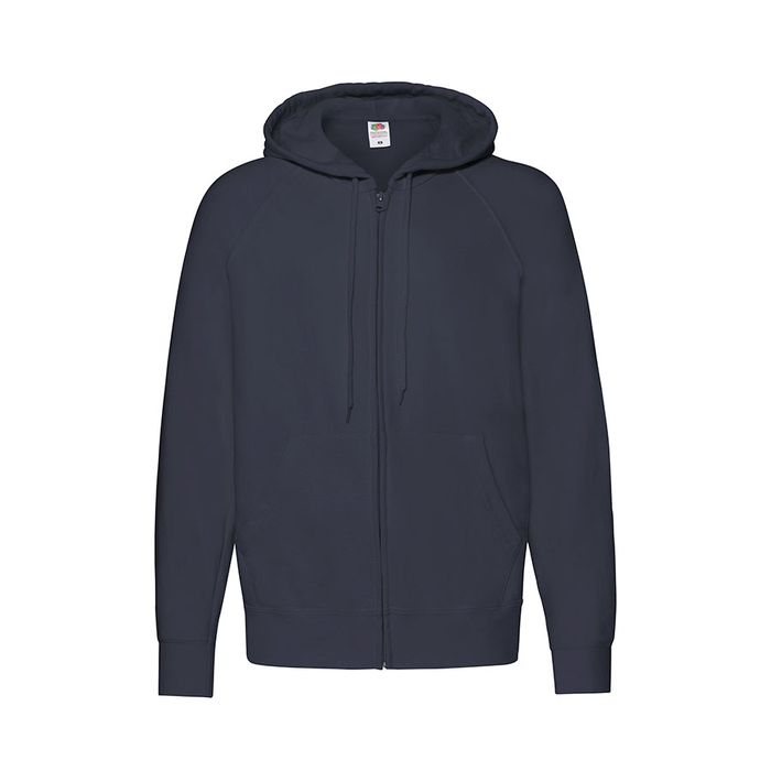 Толстовка без начеса LIGHTWEIGHT HOODED SWEAT JACKET 240 для нанесения логотипа