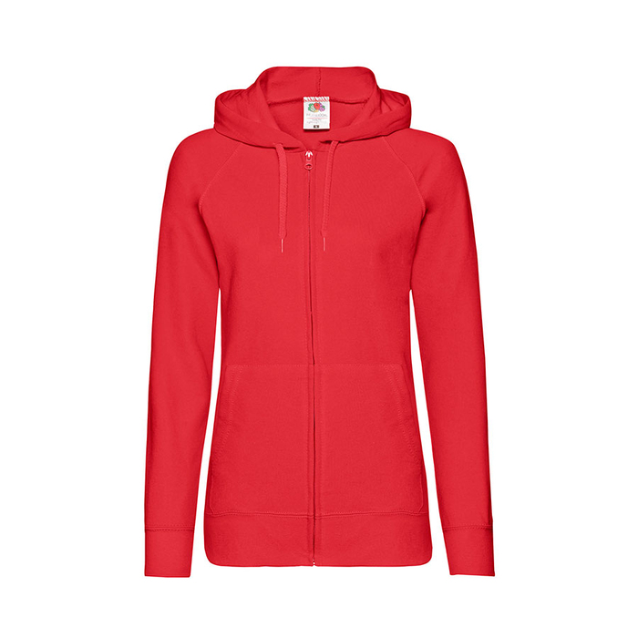 Толстовка женская без начеса LADIES LIGHTWEIGHT HOODED SWEAT 240 для нанесения логотипа