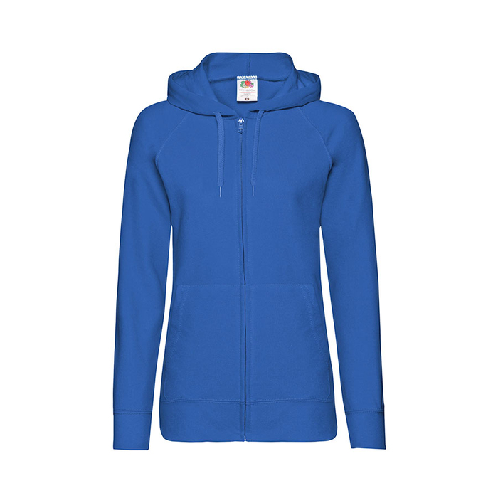 Толстовка женская без начеса LADIES LIGHTWEIGHT HOODED SWEAT 240 для нанесения логотипа