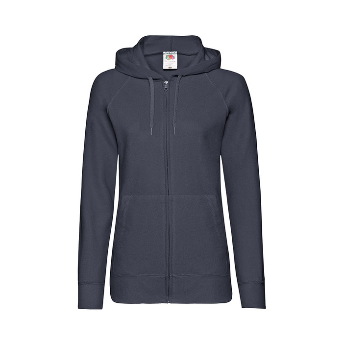 Толстовка женская без начеса LADIES LIGHTWEIGHT HOODED SWEAT 240 для нанесения логотипа