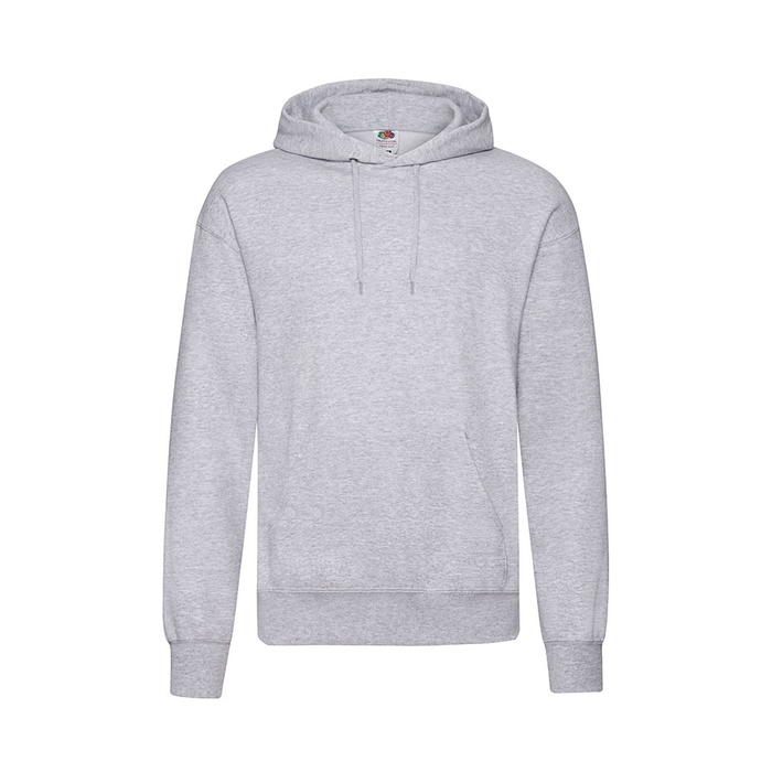 Толстовка "Classic Hooded Sweat", серый меланж_2XL, 80% х/б, 20% п/э, 280 г/м2 для нанесения логотипа