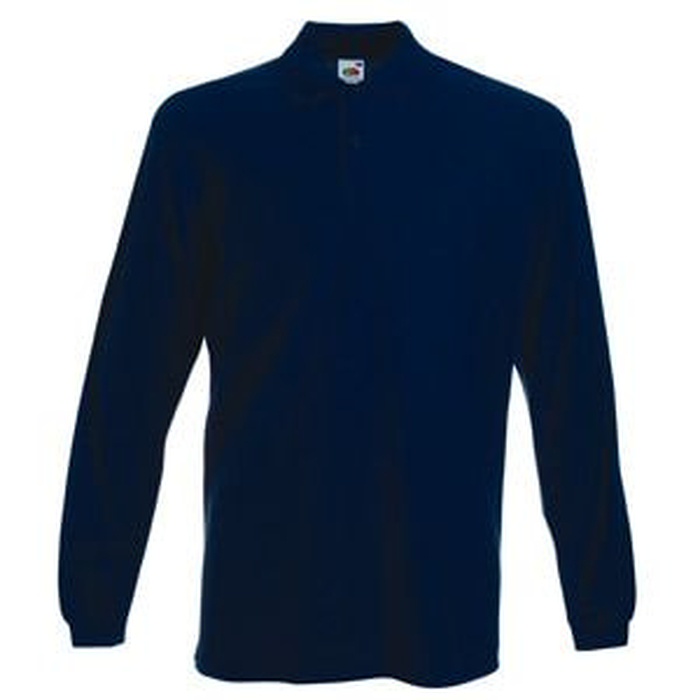 Поло "Long Sleeve Polo" для нанесения логотипа