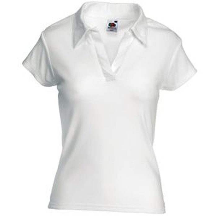 Поло женское "Lady-Fit Rib Polo" для нанесения логотипа
