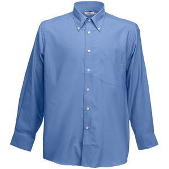 Рубашка "Long Sleeve Oxford Shirt" для нанесения логотипа