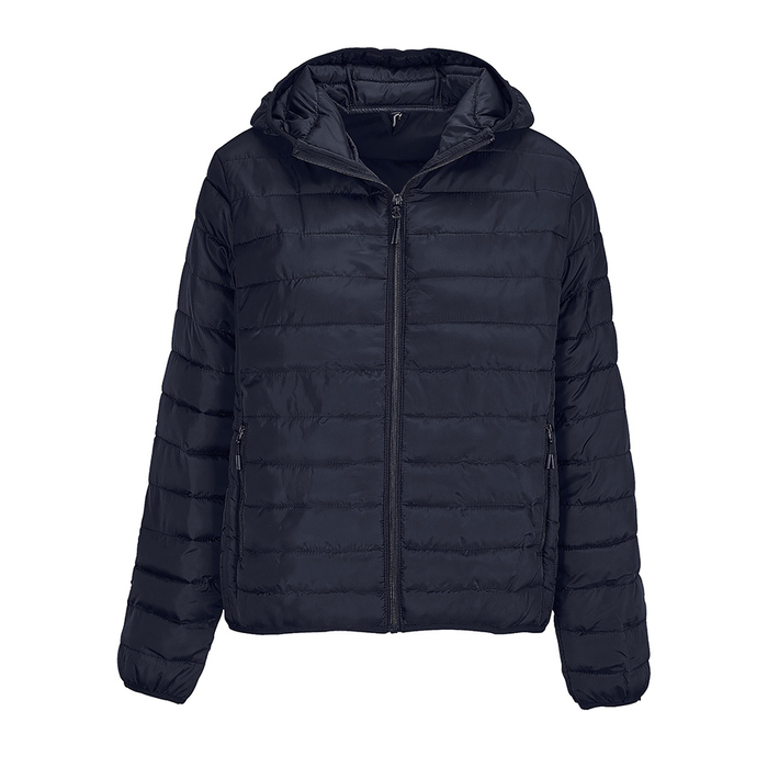 Куртка женская "STREAM HOODED" 280 Т для нанесения логотипа