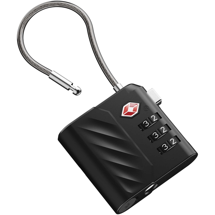 Замок Xtorm Lock Tag TSA с кодовым замком и трекером местоположения для нанесения логотипа